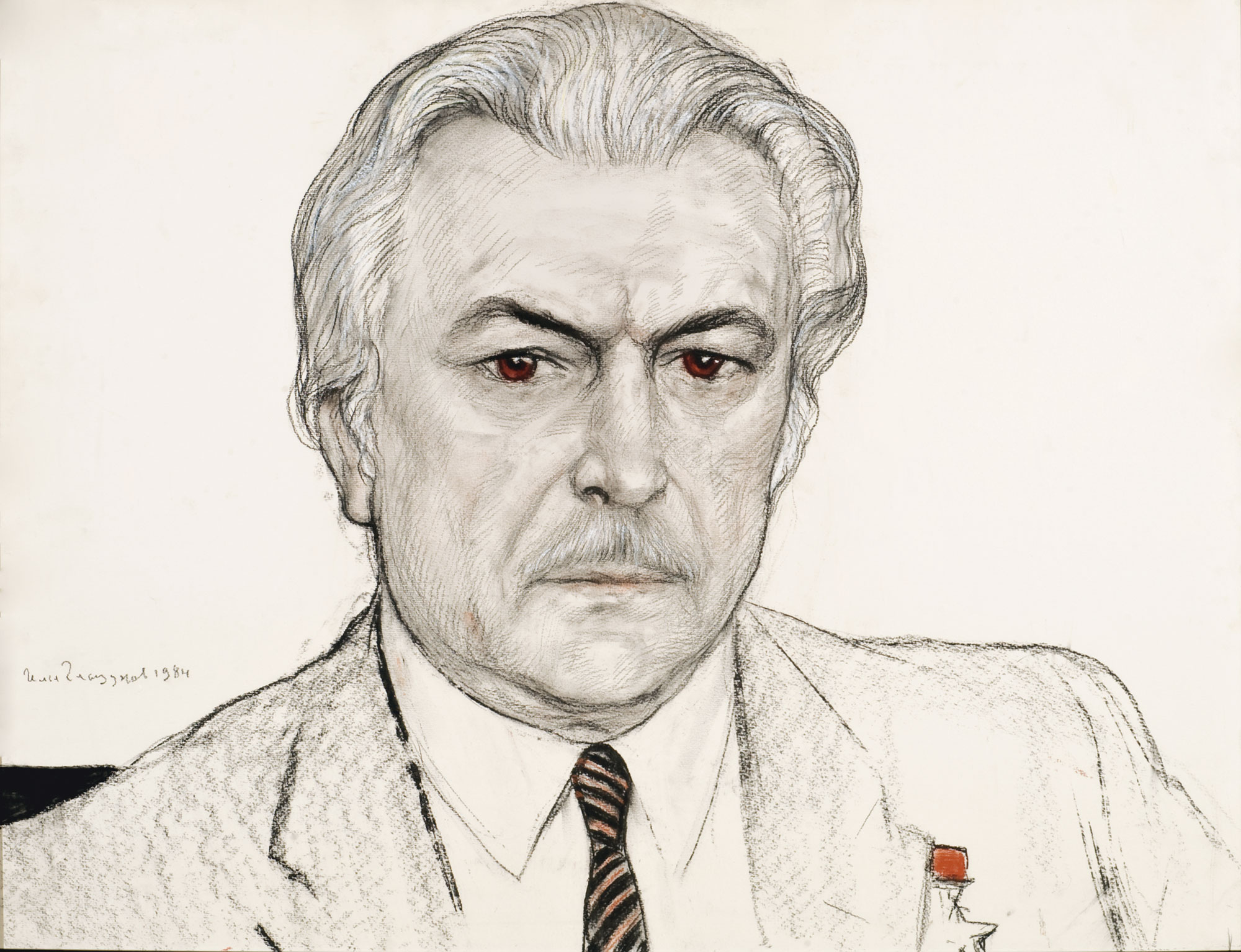 Портрет  режиссера С.Ф. Бондарчука.