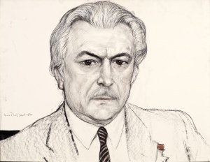 Портрет режиссера С.Ф.Бондарчука