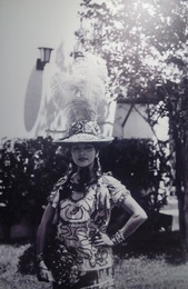 Балерина Бланка Гуардадо – основатель фольклорного балета «Тепенахуатл» Манагуа