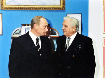 Владимир Владимирович Путин и Илья Сергеевич Глазунов