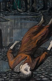 Самоубийца. Иллюстрация к стихотворению А.А. Блока «Повесть». Г. Чулкову