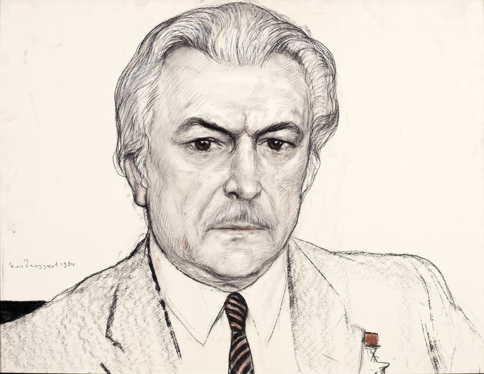 Портрет режиссера С.Ф. Бондарчука