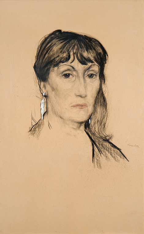 Портрет актрисы Ю.С. Глизер