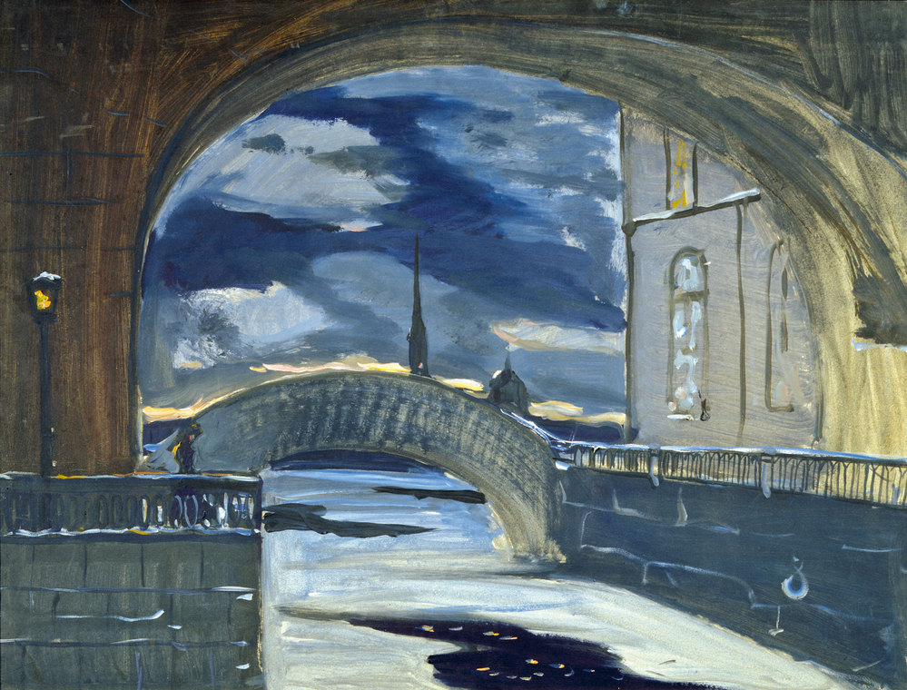 Ожидание Германа. Набережная Невы