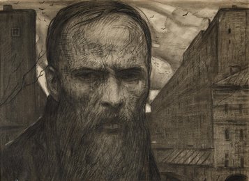 Портрет Ф. М. Достоевского.Вариант-повторение